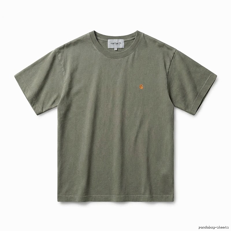 Carhartt basic retro style olive green T-shirt