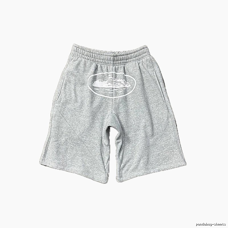 Corteiz grey trendy brand shorts