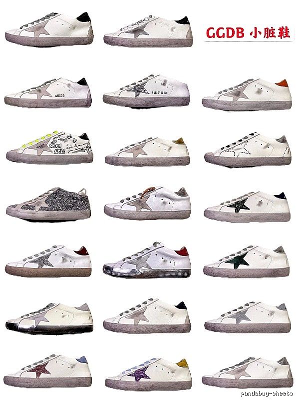 Golden Goose Dirty Sneakers White Trendy Style