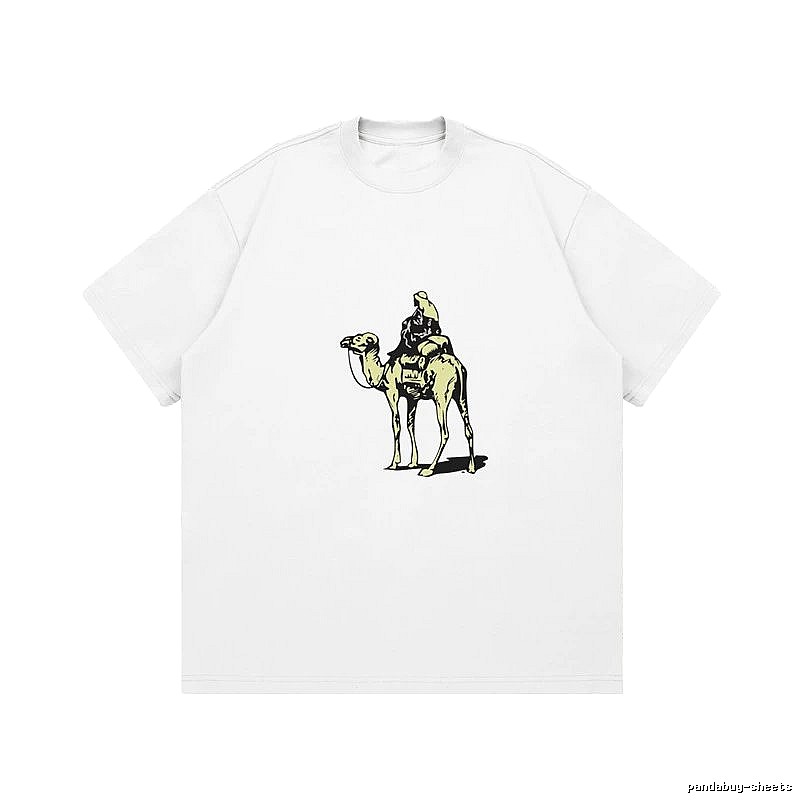 Hermes Classic Horse graphic T-shirt White Equestrian Artwork for Daily Styling