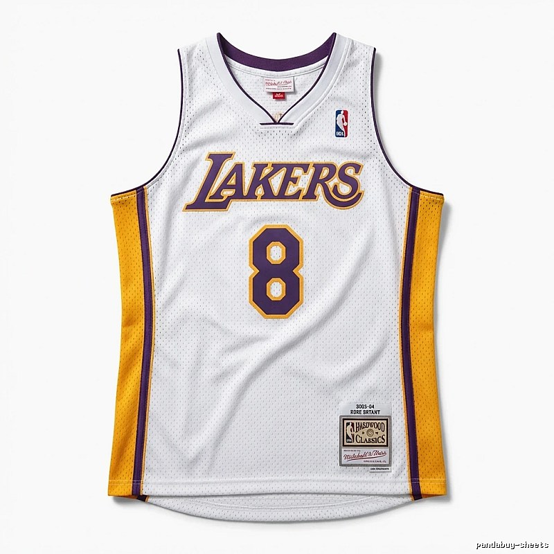 Kobe Lakers retro-style jerseys