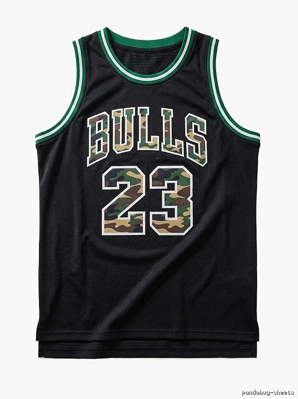 Michael Jordan camouflage-style jersey