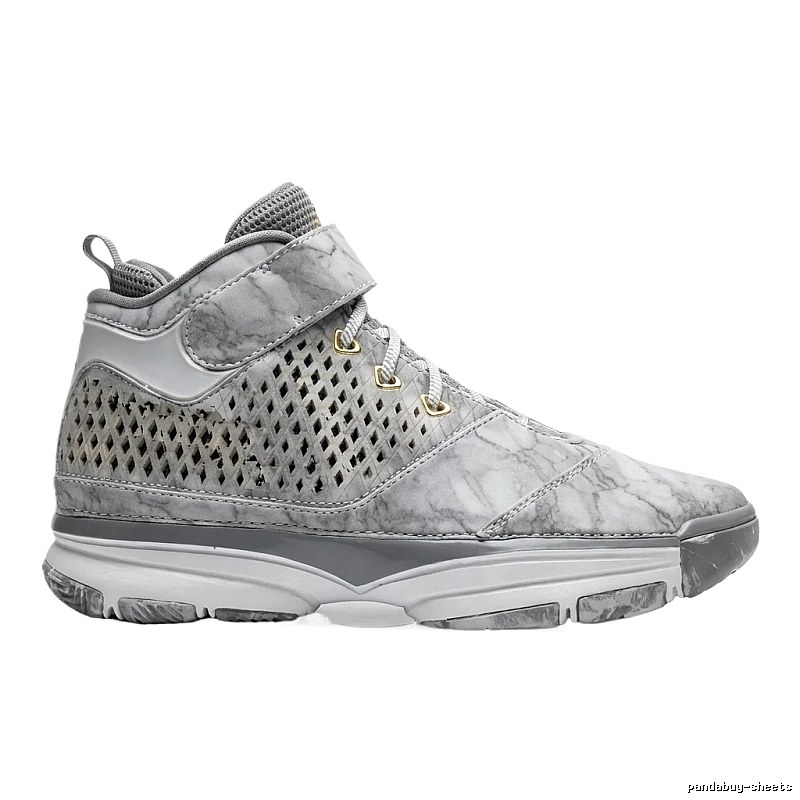 Nike retro-style marble-patterned grey sports shoes