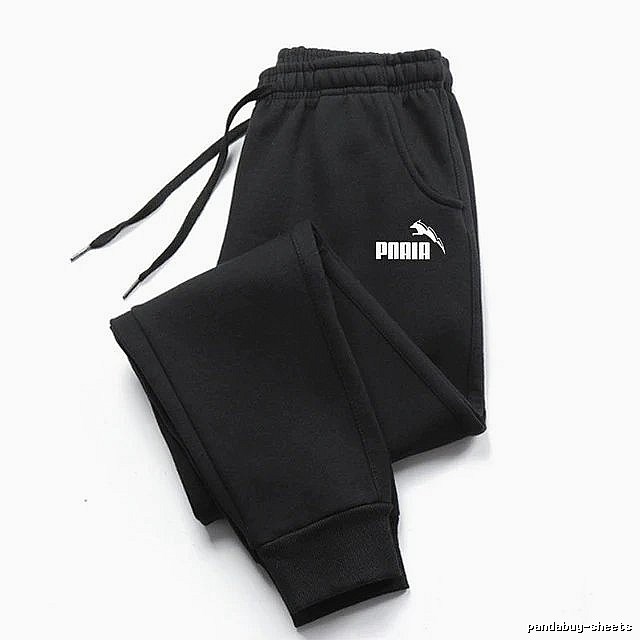 Puma Lightweight Sweatpants Black Drawstring Sweatpants for Trend Styling