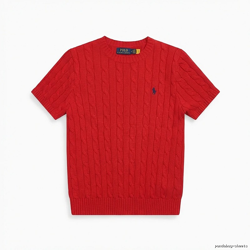 Ralph Lauren Polo Series Red Knitwear