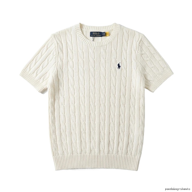 Ralph Lauren Polo White Knitted Sweater