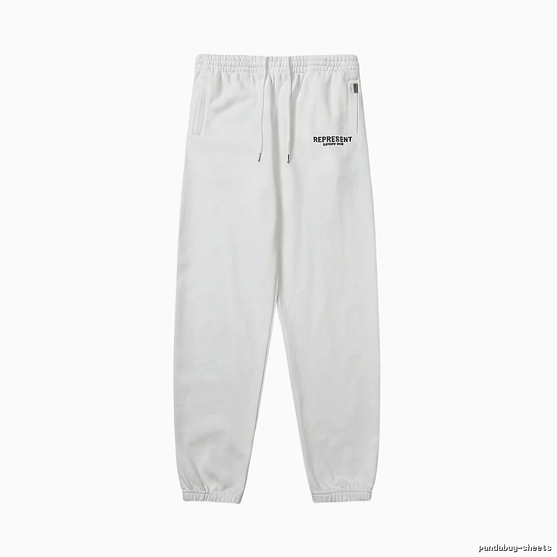 REPRESENT Basic White Sweatpants