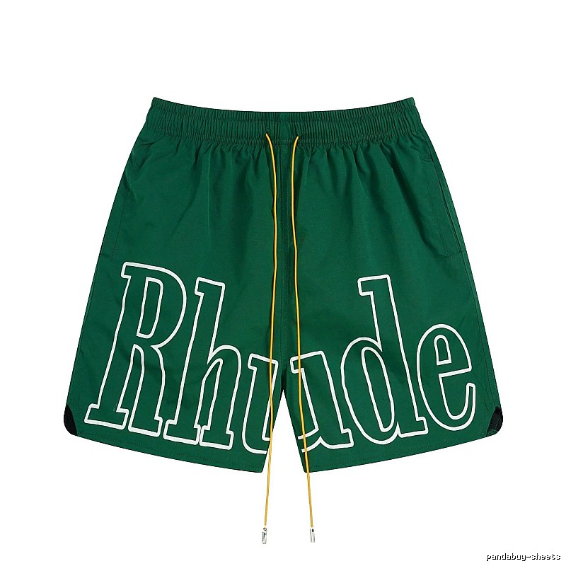 RHUDE letter trendy brand style shorts