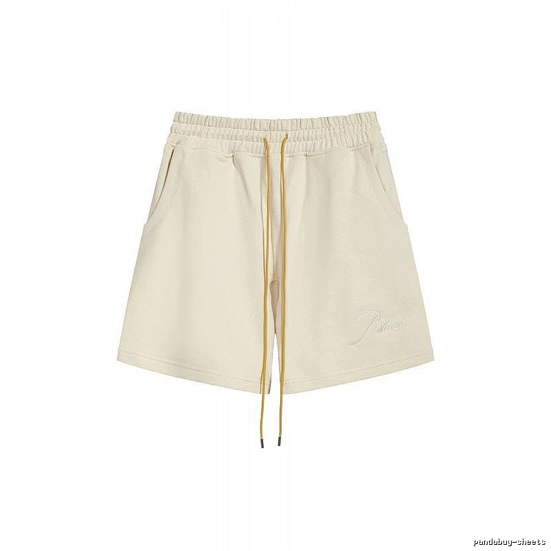 RHUDE's simple and casual style off-white shorts