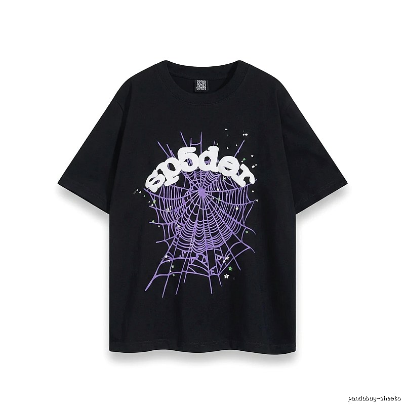 Sp5der Spider Web Dark Style T-shirt