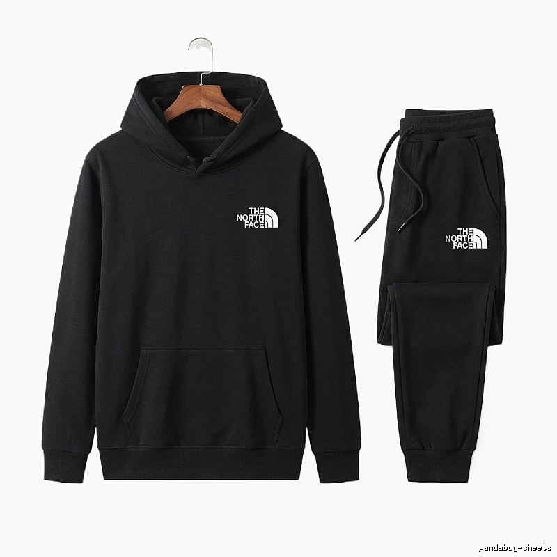 The North Face minimalist style black suit