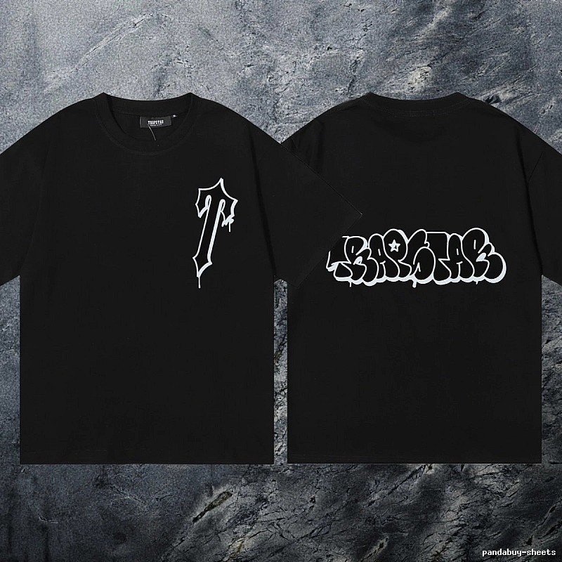 Trapstar Gift Ready Keys graphic T-shirt Black White Key with Fresh Pattern