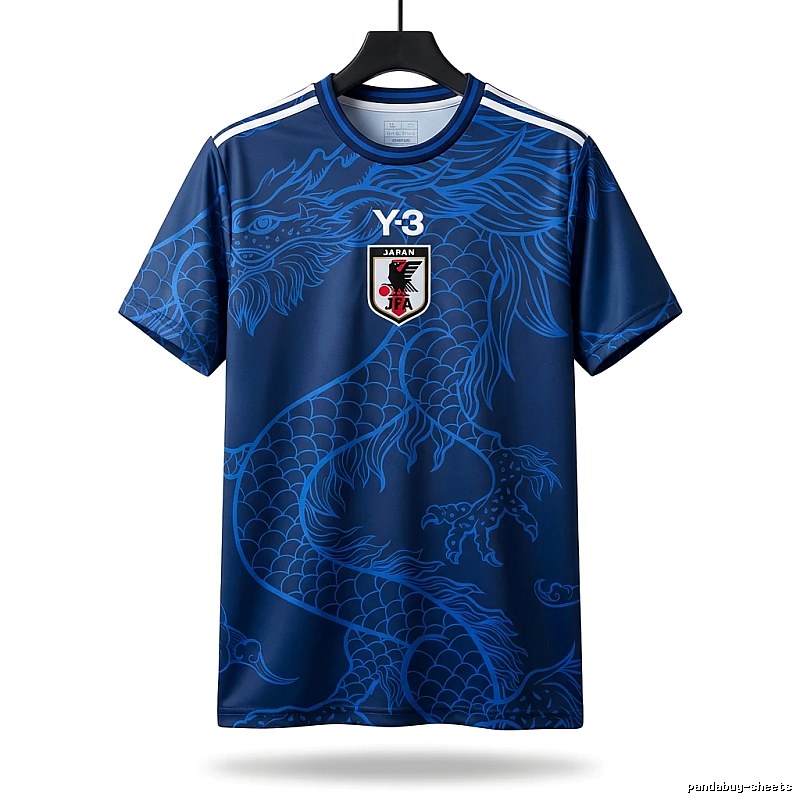 Y - 3 Tokyo Ghoul Series Deep Blue T - Shirt