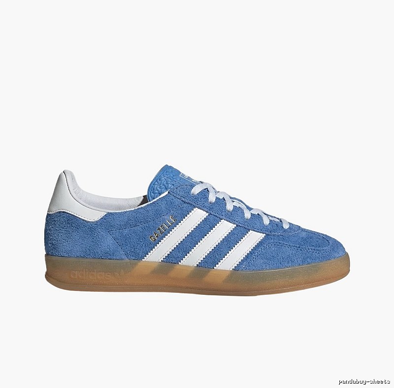 Adidas Gazelle retro style blue shoes