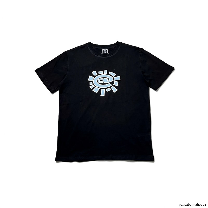 ADWYSD Sun Pattern Black T-shirt