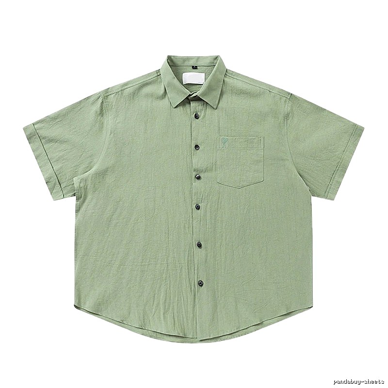 AMI casual light green shirt