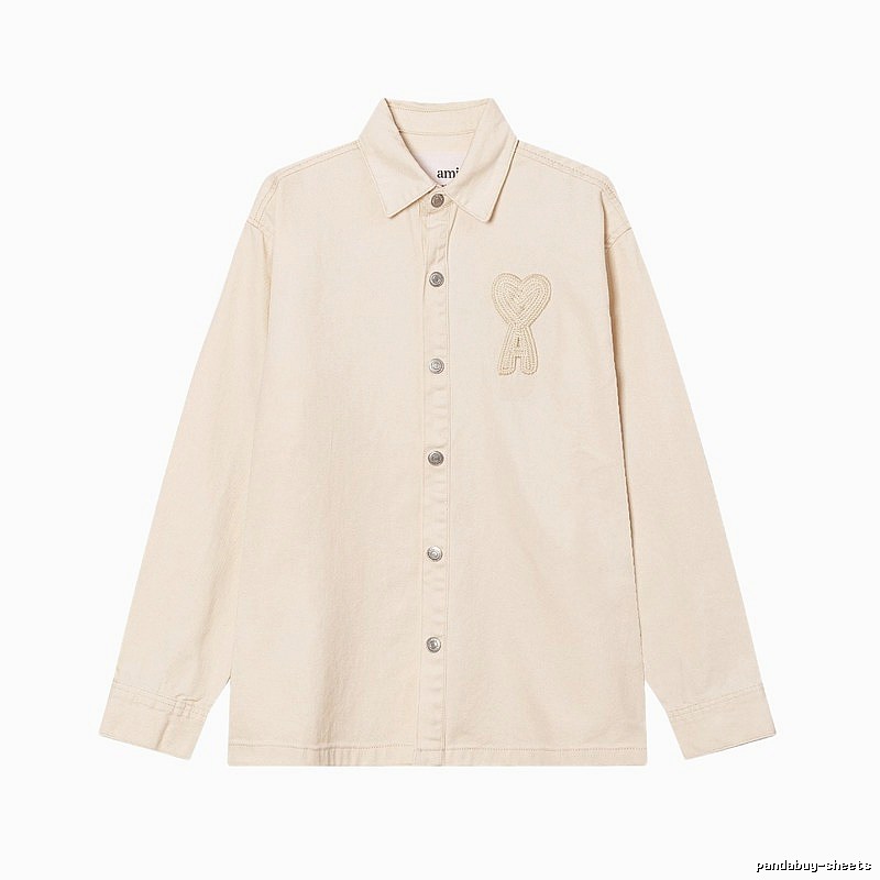 AMI Embroidered Love Style Shirt