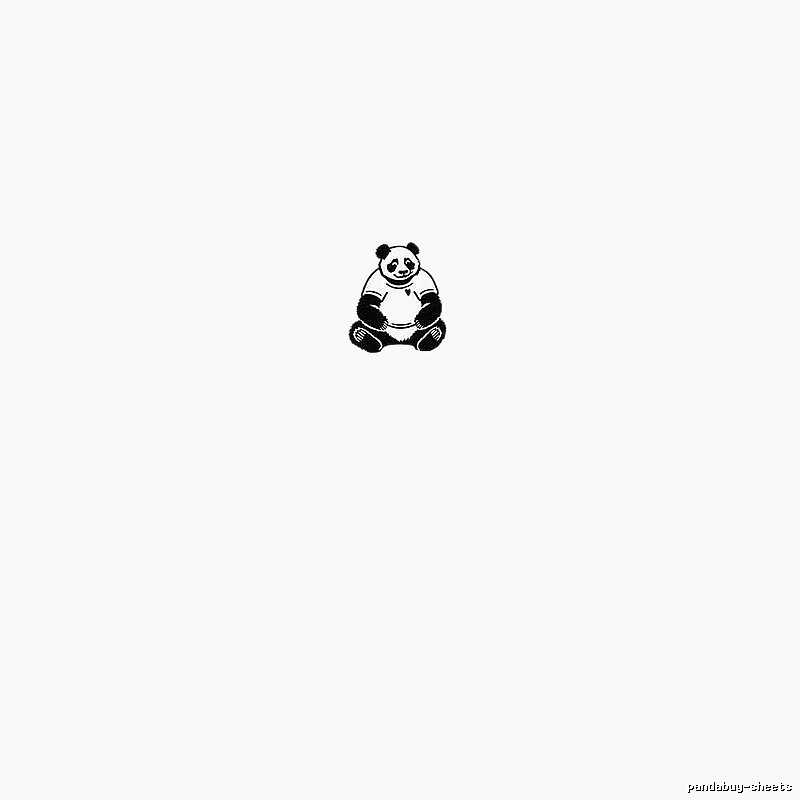 AMI Panda Print Style T-shirt