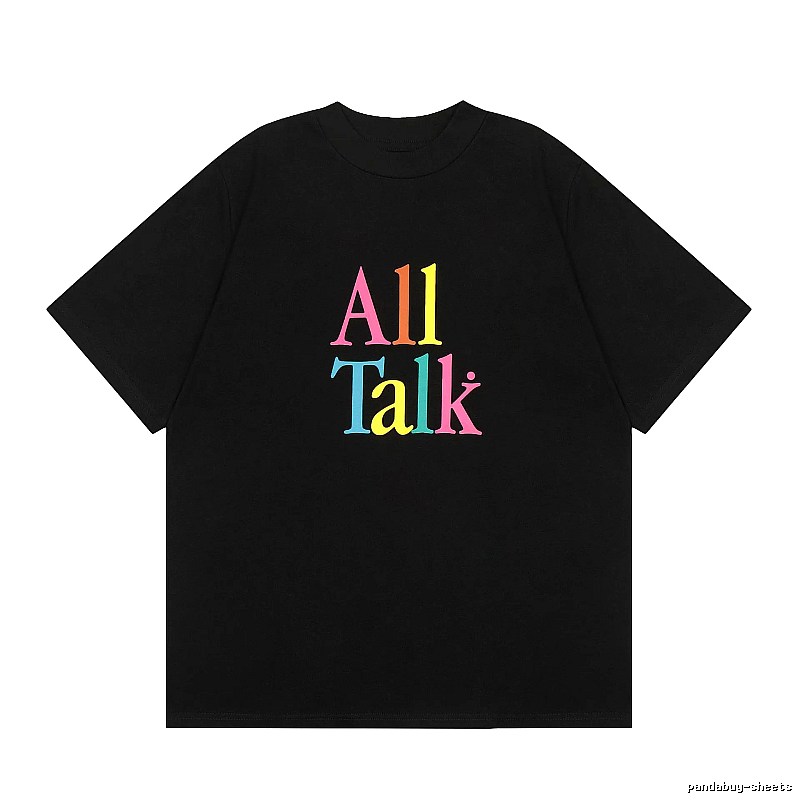Anti Social Social Club Monogram Logo T-shirt Black Orange Anti for Layered Styling