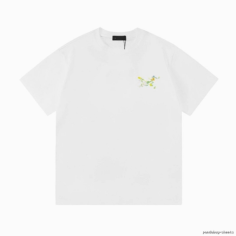 Arc'teryx Floral Print Outdoor Style White T-Shirt