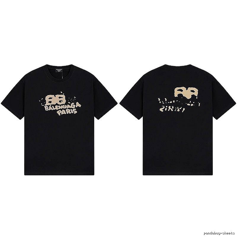 Balenciaga BB Series Black T-shirt