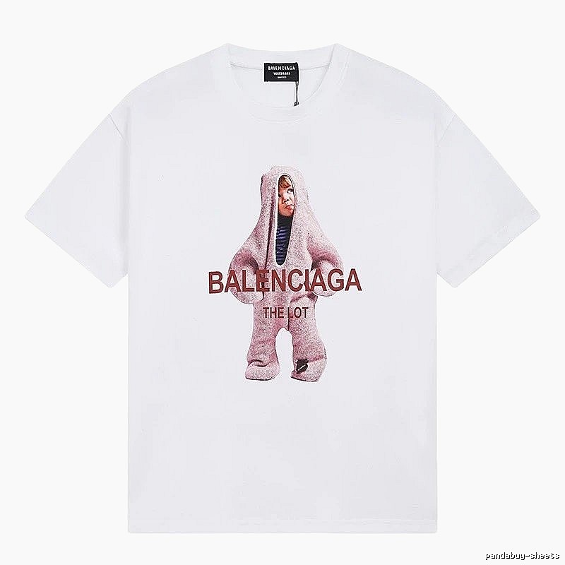 Balenciaga cartoon white T-shirt