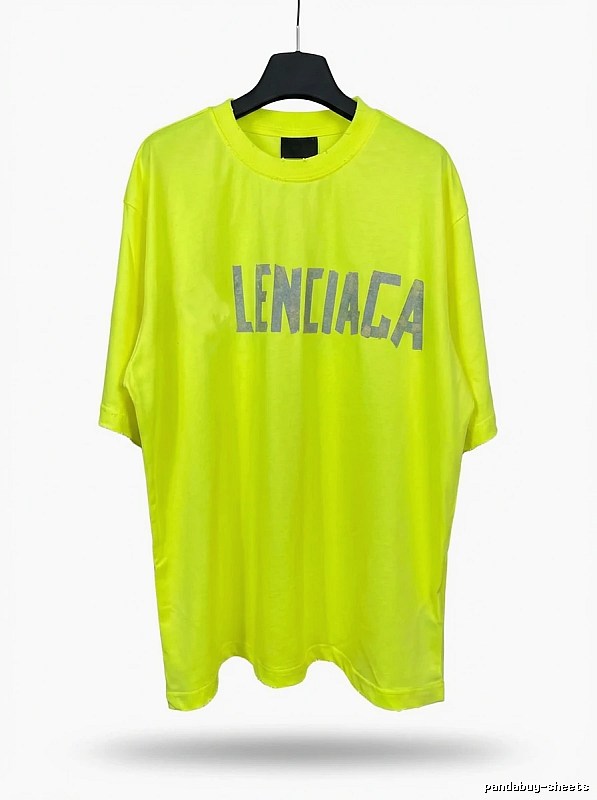 Balenciaga fluorescent color T-shirt