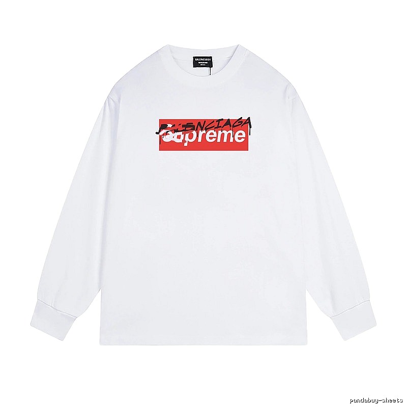 Balenciaga Graffiti Collaboration White T-shirt