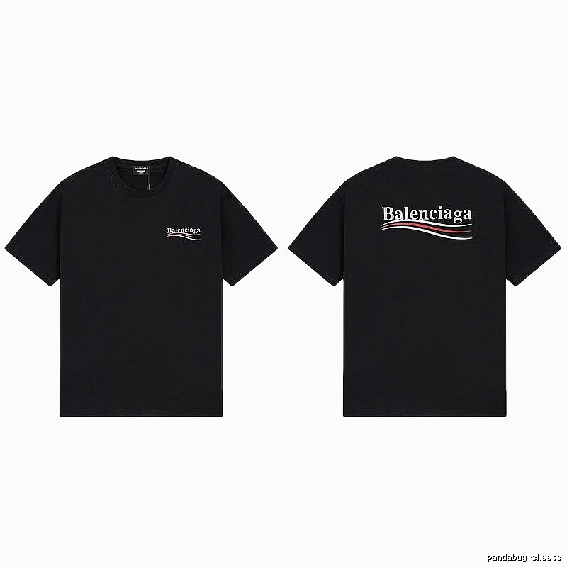 Balenciaga simple black short-sleeve