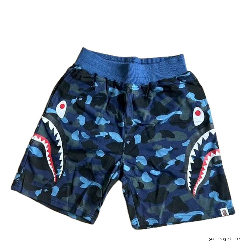Bape Shark Camouflage Shorts