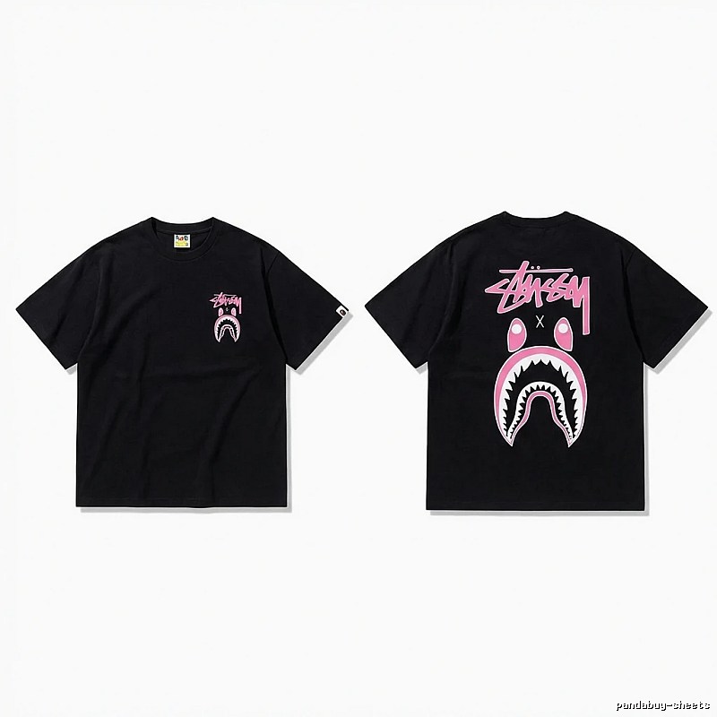Bape Shark Co-branded Black T-shirt