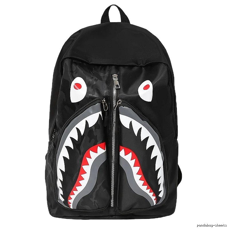Bape Shark Series Black Backpack