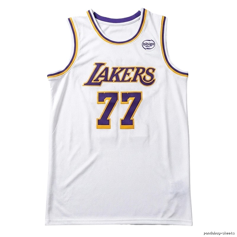 Bibigo Doncic-style white jersey