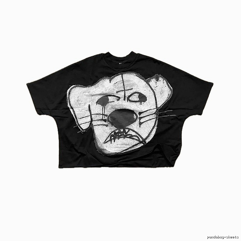 Billionaire Graffiti Style Black T-shirt