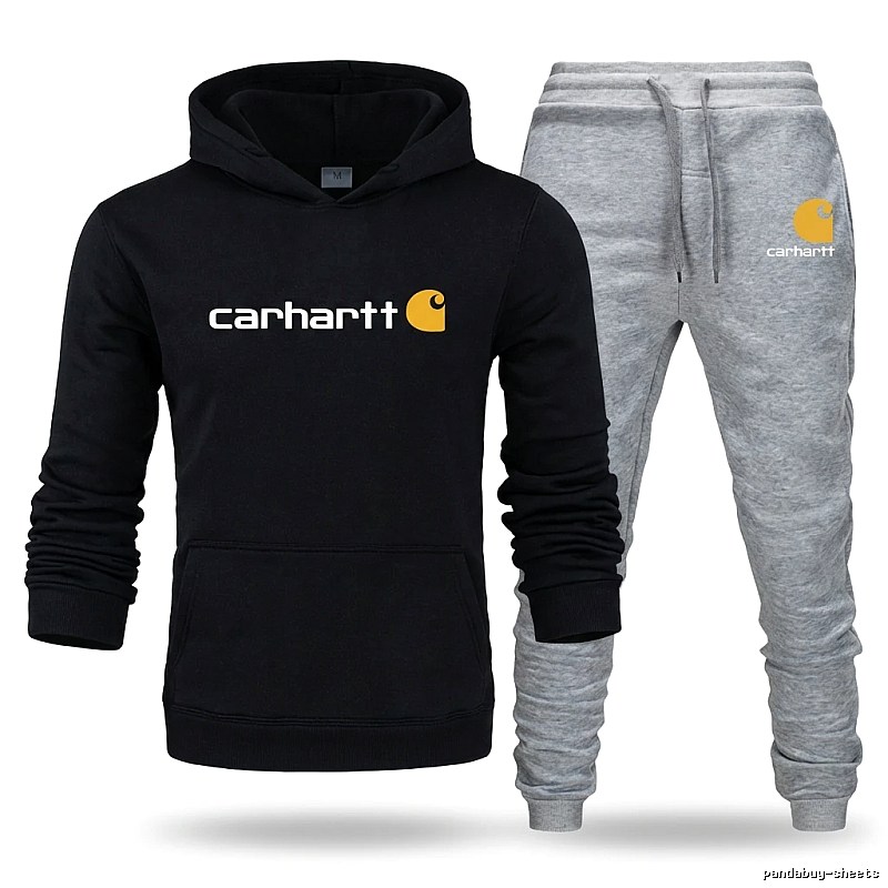 Carhartt casual style black and gray suit