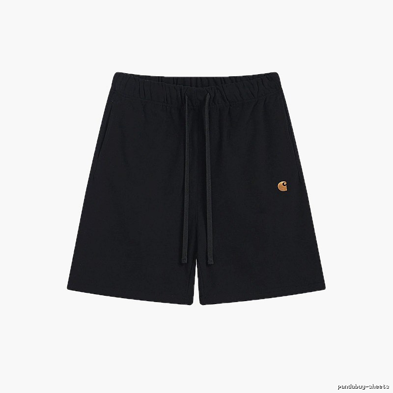 Carhartt Embroidered Workwear Style Black Casual Shorts
