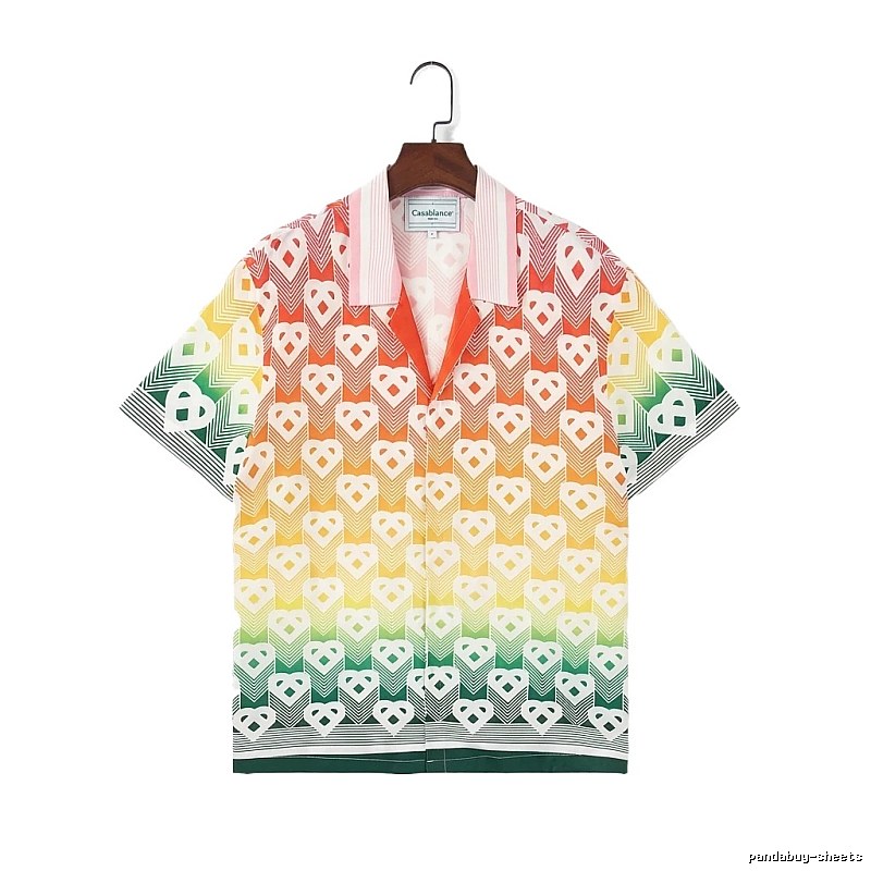 Casablanca Rainbow Gradient Style Shirt