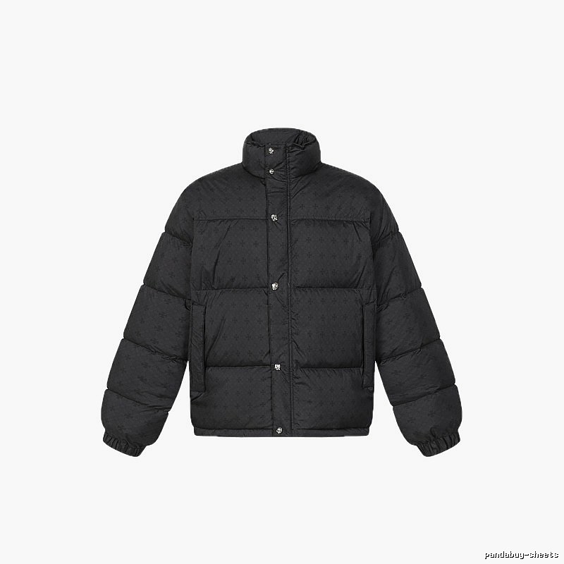 Chrome Hearts classic black down jacket