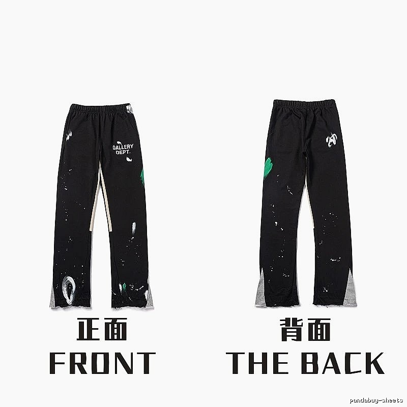 Chrome Hearts Classic Graphic sweatpants Black Printed Graphics for Daily Styling