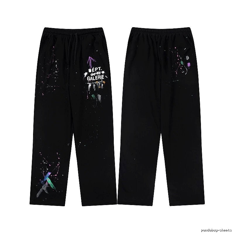 Chrome Hearts Compact Graphic sweatpants Black Printed Graphics for Smart Casual Looks