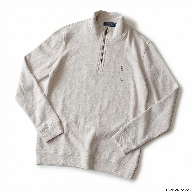Classic light gray sweatshirt of Ralph Lauren