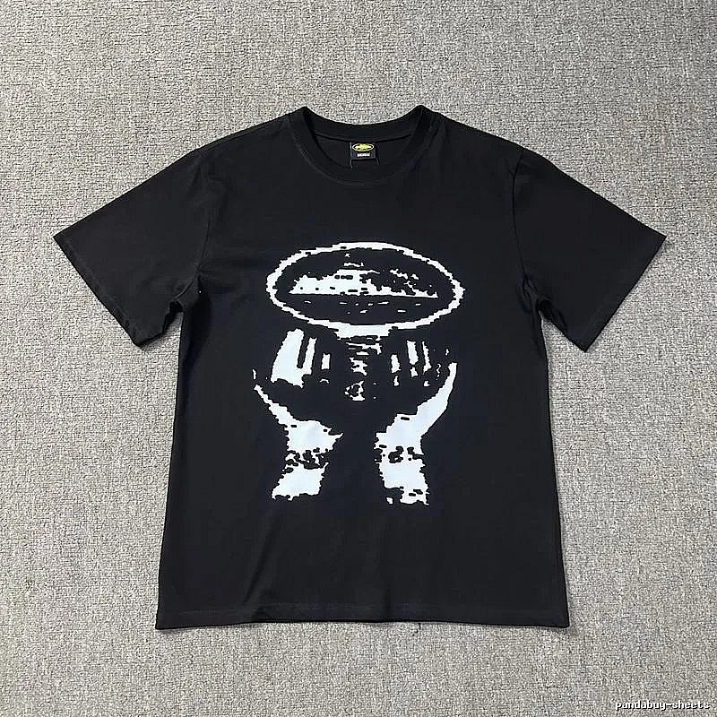 Corteiz Resort Logo T-shirt Black Corteiz for Travel Looks