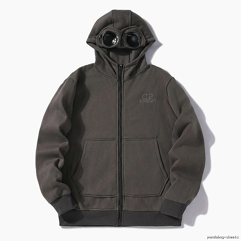 C.P. workwear style dark gray hoodie