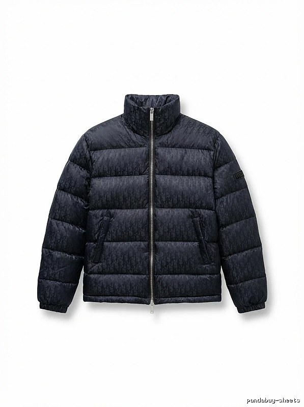 Dior's classic fashionable black down jacket