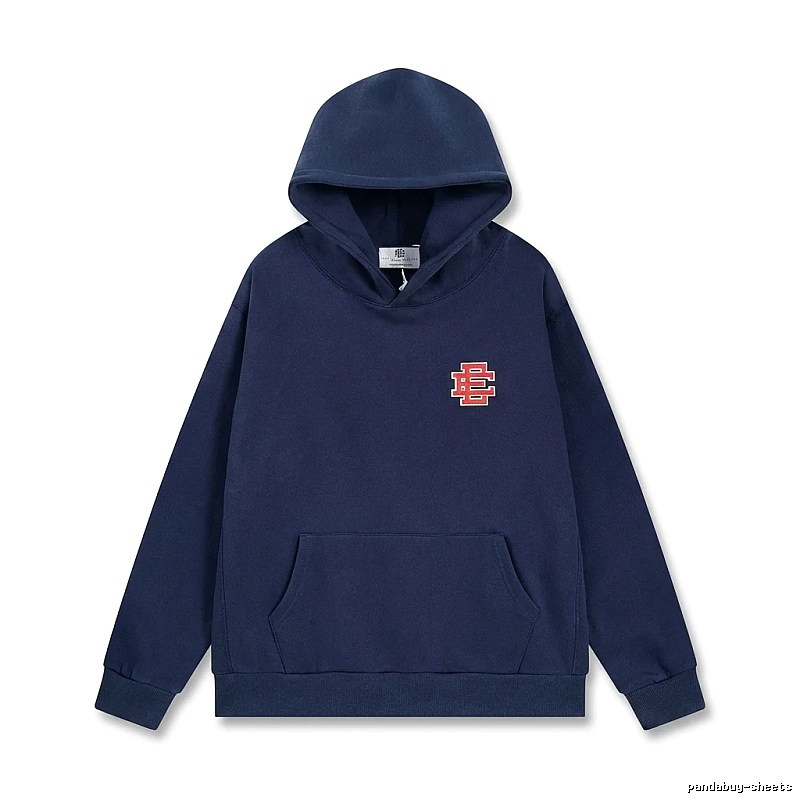 Eric Emanuel simple style navy blue hoodie