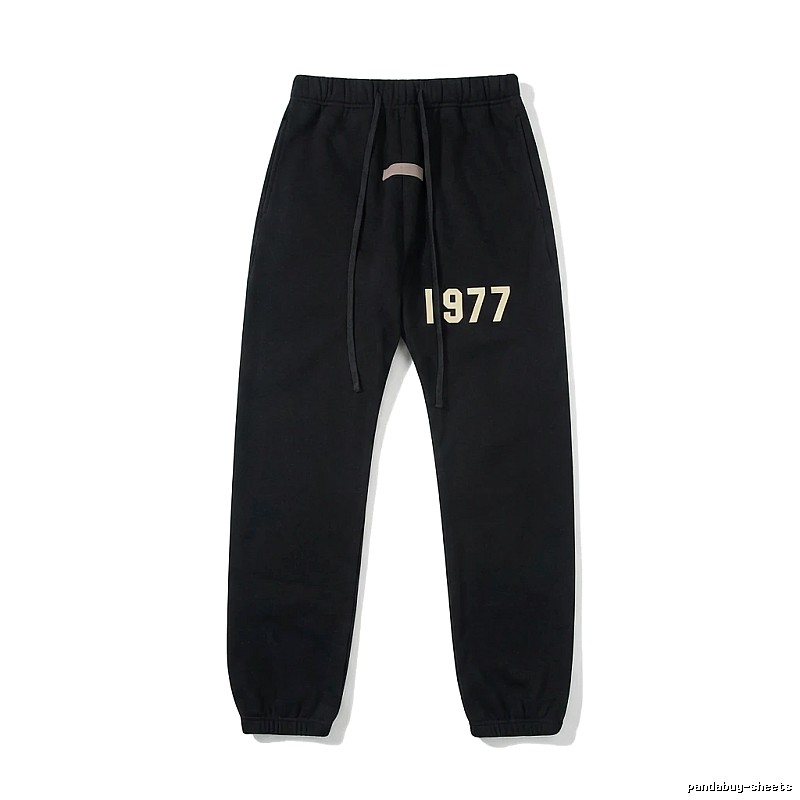 ESSENTIALS 1977 Wind Black Sweatpants