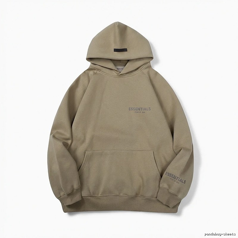 ESSENTIALS Basic Khaki Sweatshirt