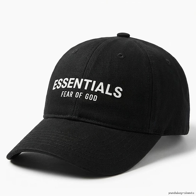 ESSENTIALS minimalist style black hat