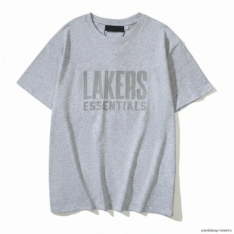 ESSENTIALS minimalist style grey T-shirt