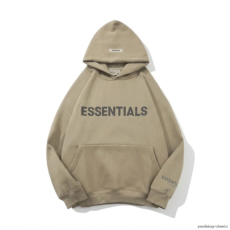 ESSENTIALS Simple Style Khaki Sweatshirt